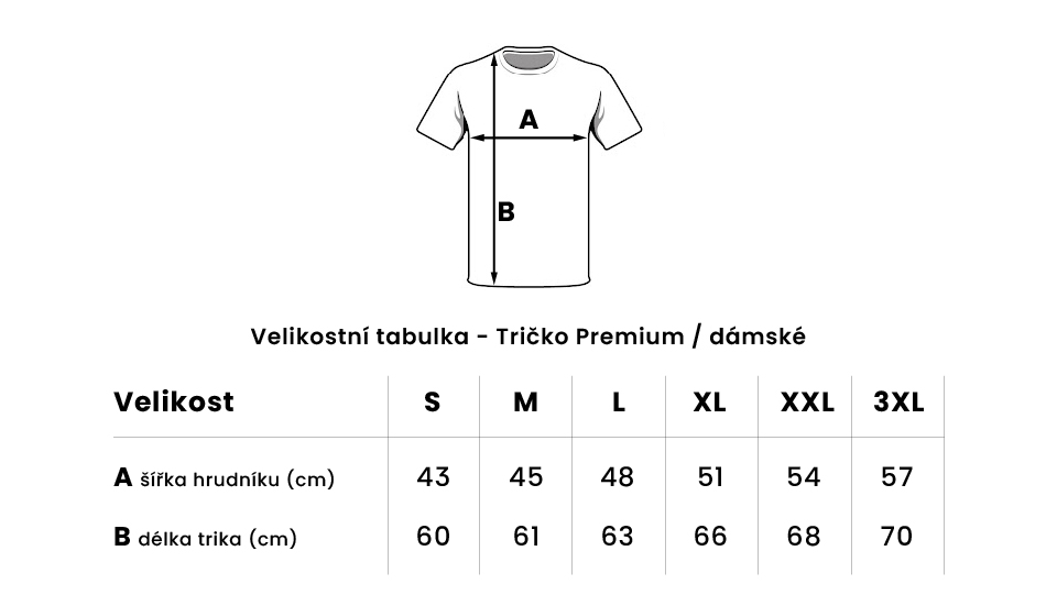 NEW Triko Premium dámské